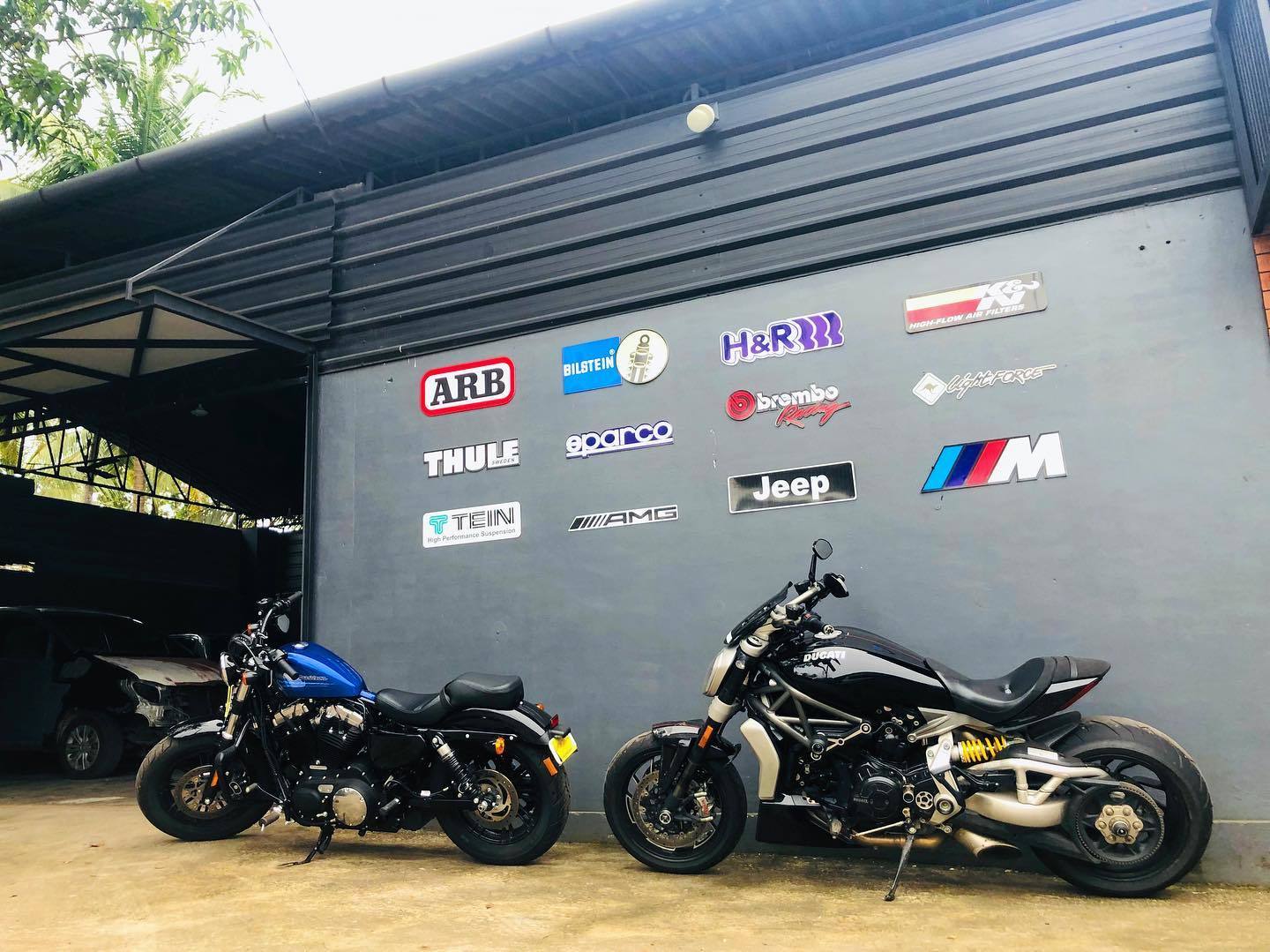 Harley-Davidson and Ducati at Drift Automotive